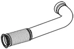 Rura wydechowa DINEX 21510 (W środku)