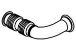 Obejma układu wydechowego DINEX 99064