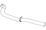 Rura wydechowa DINEX 21744