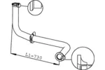 Rura wydechowa DINEX 22134