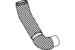 Rura wydechowa DINEX 22166 (Z przodu)
