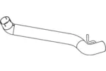 Rura wydechowa DINEX 28504