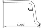 Rura wydechowa DINEX 28632