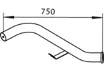 Rura wydechowa DINEX 28633