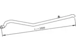 Rura wydechowa DINEX 28709