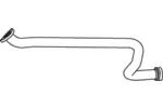 Rura wydechowa DINEX 36119 (Z przodu)