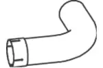 Rura wydechowa DINEX 47191 (W środku)