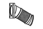 Rura wydechowa DINEX 48130 (Z przodu)