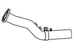 Rura wydechowa DINEX 48158 (Z przodu z lewej)