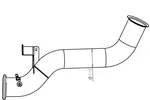Rura wydechowa DINEX 48165
