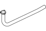 Rura wydechowa DINEX 49154 (W środku)