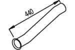 Rura wydechowa DINEX 49253