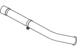 Rura wydechowa DINEX 49706