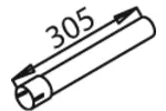 Rura wydechowa DINEX 50107