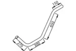 Rura wydechowa DINEX 50136