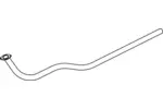 Rura wydechowa DINEX 50274 (Z przodu)