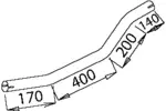 Rura wydechowa DINEX 50289