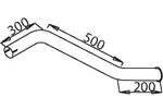Rura wydechowa DINEX 50662