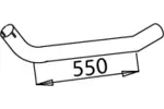 Rura wydechowa DINEX 51233