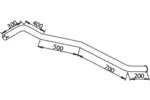 Rura wydechowa DINEX 51645
