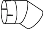 Rura wydechowa DINEX 51678 (Z tyłu)