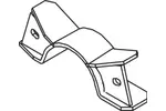Uchwyt. system wydechowy DINEX 51928