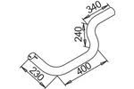 Rura wydechowa DINEX 52104