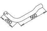Rura wydechowa DINEX 52107