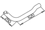 Rura wydechowa DINEX 52108