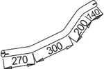 Rura wydechowa DINEX 52161