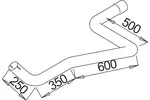 Rura wydechowa DINEX 52184