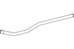 Rura wydechowa DINEX 52610 (W środku)