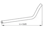 Rura wydechowa DINEX 52621 (W środku)