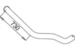 Rura wydechowa DINEX 52785