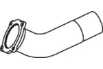 Rura wydechowa DINEX 53115 (Z przodu)