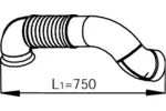 Rura wydechowa DINEX 53131