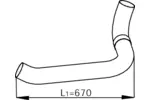 Rura wydechowa DINEX 53134
