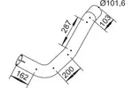 Rura wydechowa DINEX 53151