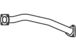 Rura wydechowa DINEX 53258 (Z przodu)