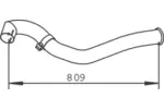 Rura wydechowa DINEX 53734