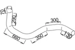Rura wydechowa DINEX 54113