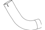 Rura wydechowa DINEX 54127
