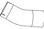 Rura wydechowa DINEX 54204