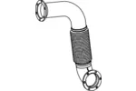Rura wydechowa DINEX 54212 (W środku)