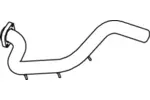 Rura wydechowa DINEX 54256