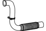 Rura wydechowa DINEX 54274 (Z przodu)
