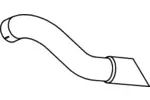 Rura wydechowa DINEX 54297