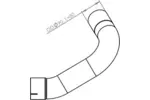 Rura wydechowa DINEX 54503