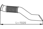 Rura wydechowa DINEX 56253