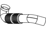 Rura wydechowa DINEX 56258 (Z przodu)